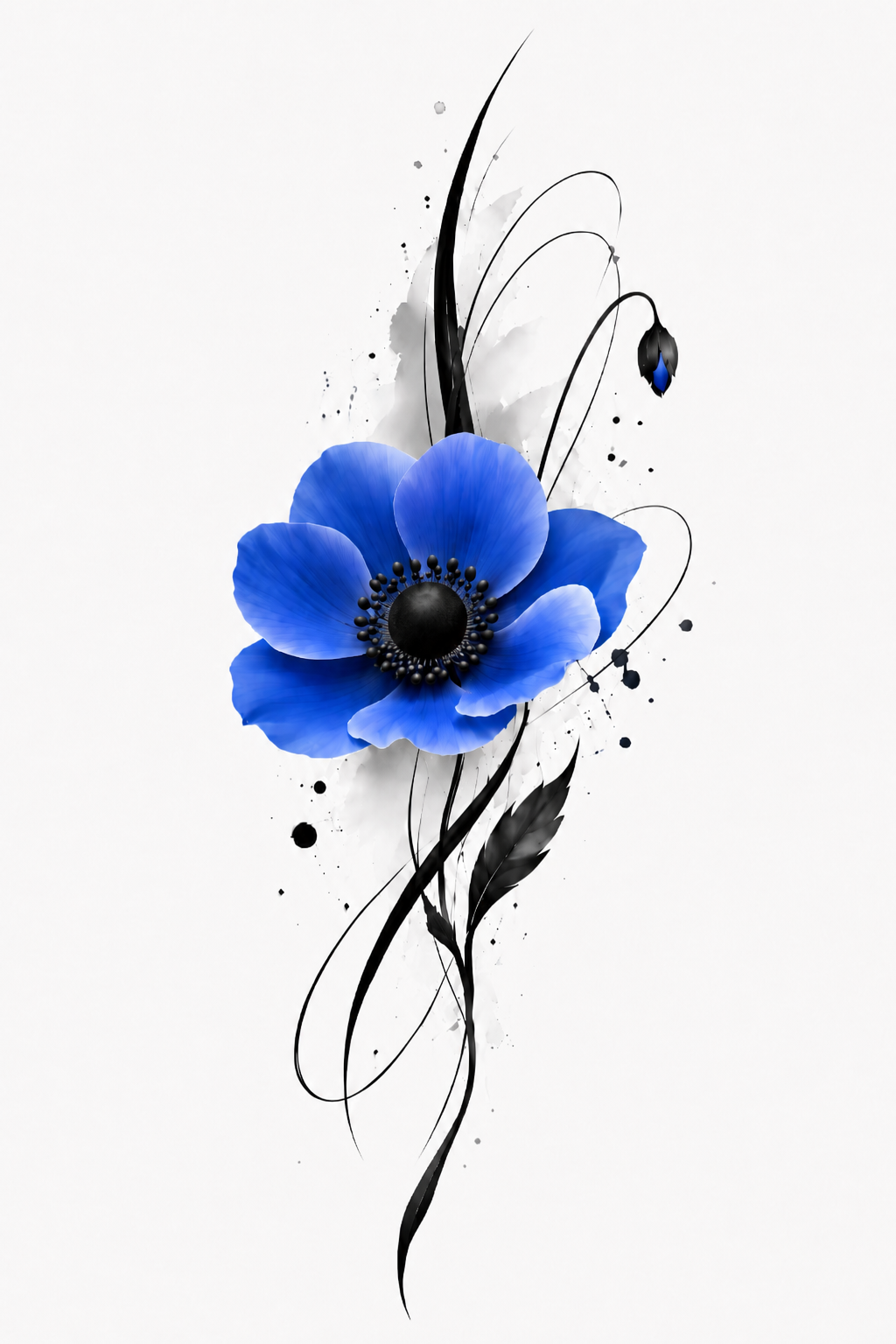 Anémone Bleue