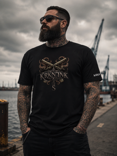 T-shirt KRKN’INK –  Signature Pirate Tattoo
