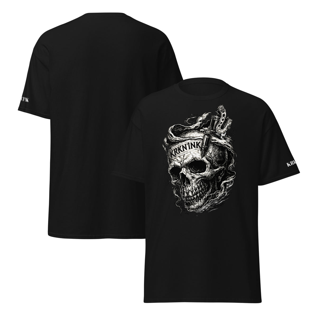 T-shirt KRKN’INK – Skull Machine | Signature Tattoo Collection