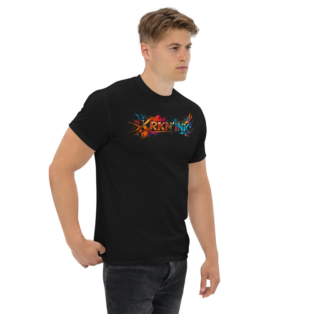 T-shirt KRKN’INK Splash Signature avec logo éclaboussure et univers tattoo graphique