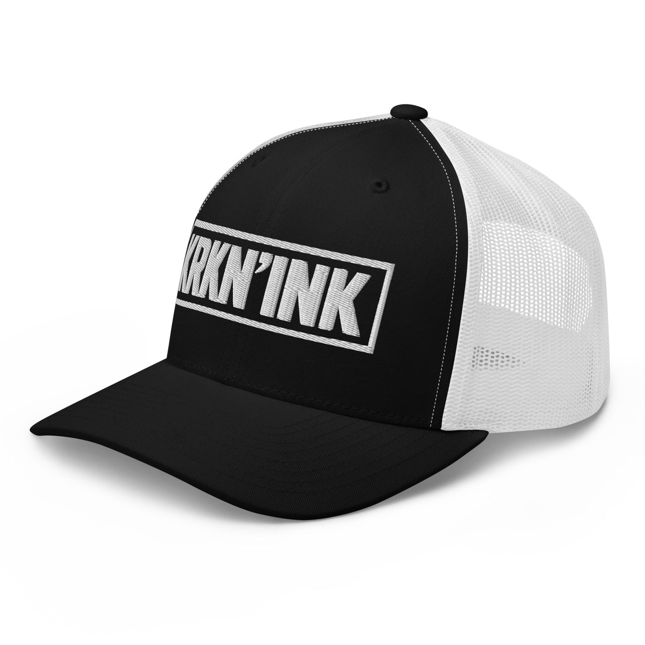 Casquette Trucker Rétro KRKN’INK – Logo Signature