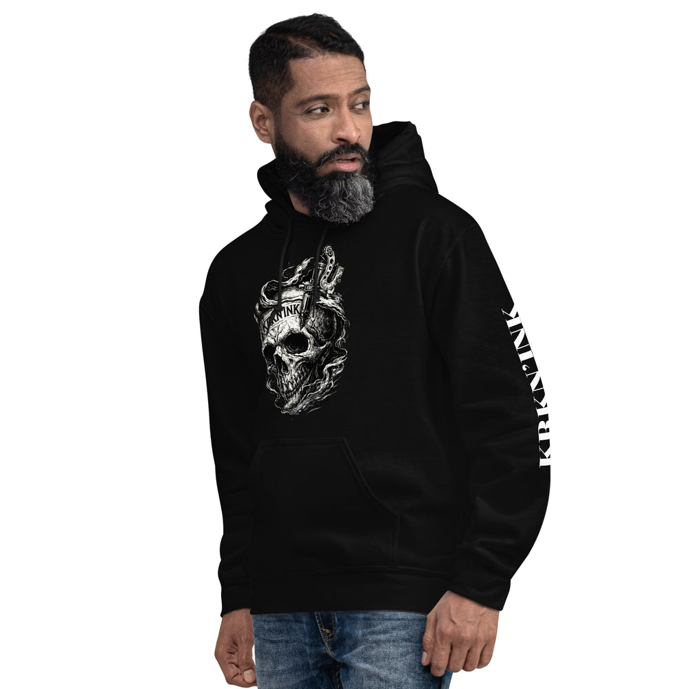 Sweat à capuche KRKN’INK – Skull Machine Hoodie | Signature Collection