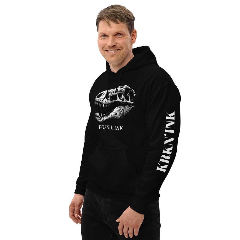 Sweat à capuche KRKN’INK – Fossil Ink Skull  Signature Collection